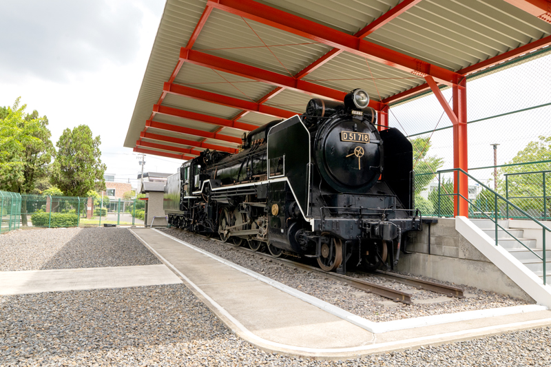 Steam Locomotive D51 国鉄D51形蒸気機関車718号@一宮市 大平島公園 